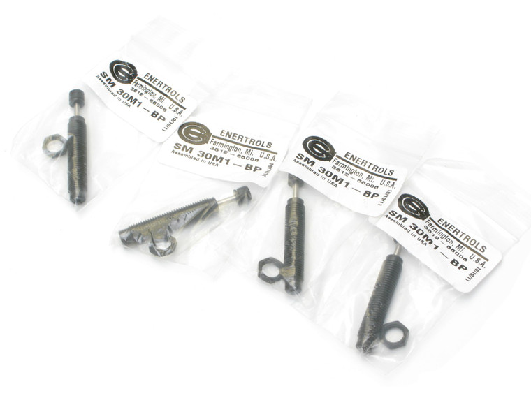 Enertrols SM 30M1-BP Sub-Miniature Shock Absorber, 4pcs
