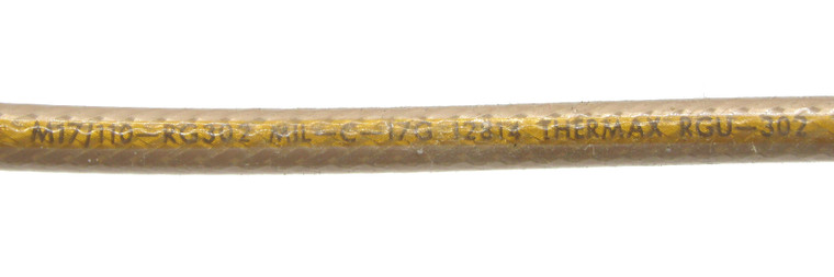 M17/110-RG302 PTFE Coaxial Cable, Shielded, 75-ohm, 100ft