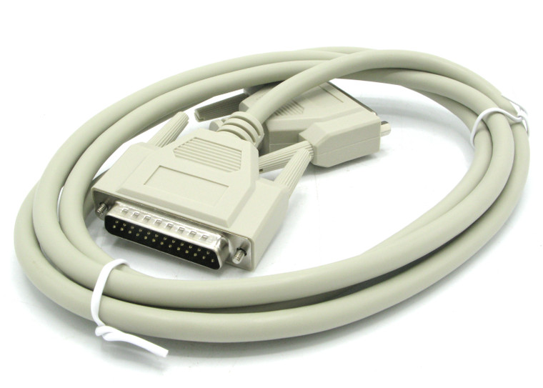 Cables to Go 02655 DB25 M/F Serial RS232 Extension Cable, 6ft (1.8m)