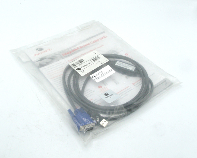 Avocent USBIAC-7 USB CAT 5 Integrated Access Cable, 7ft