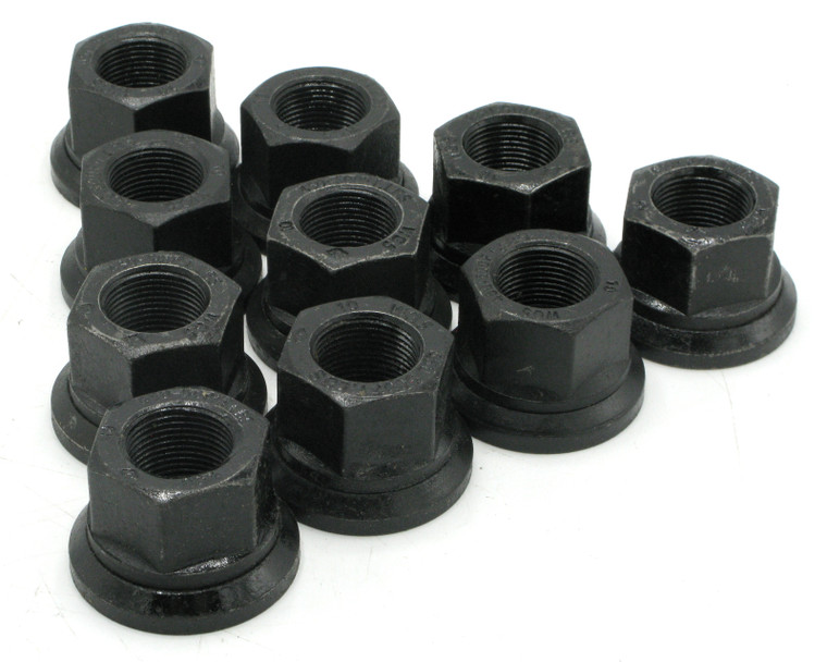 Oshkosh Securex M22x1.5 Flanged Lug Nut NSN 5310-01-414-7141, 10pc Lot