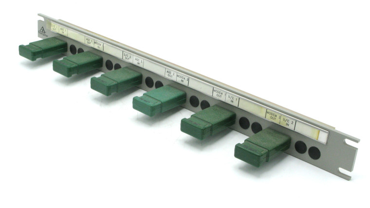 Trompeter 24 Hole Non-Insulated Panel w/ Connector Looping Plug For Twinaxial Connectors