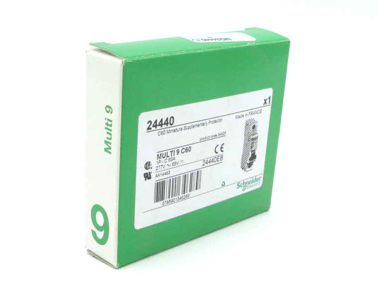 Schneider Electric MG24440 Multi9 C-Curve Circuit Breaker, 63 Amp