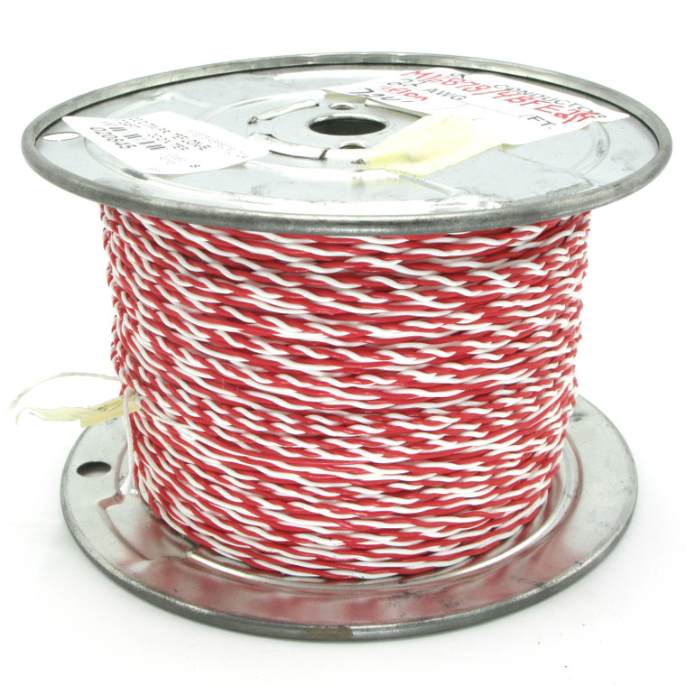 M16878/4BFE2/9 22/2 PTFE Silver Plated Copper E22 19 Twisted-Pair Wire, 724ft