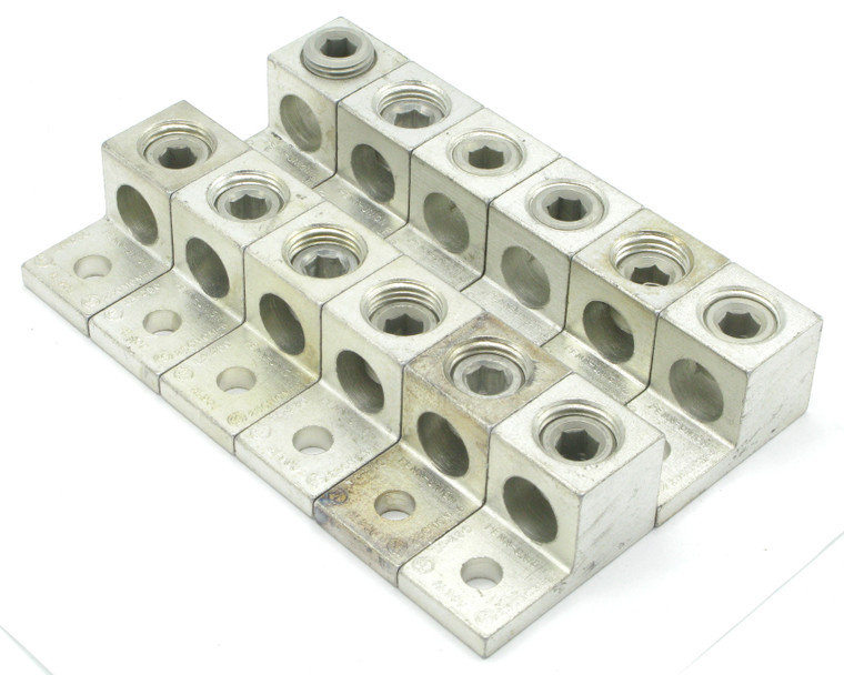 PennUnion LA-250 Aluminum Dual Rated Lugs, 12pc