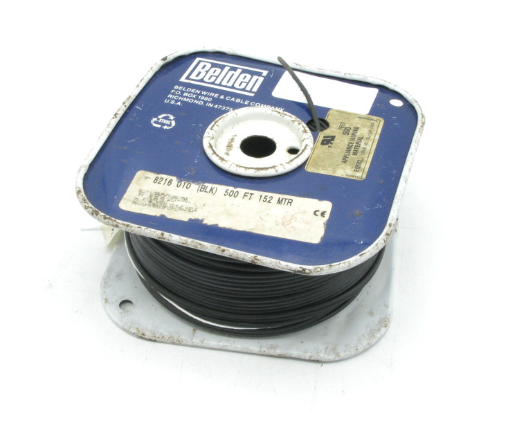 Belden 8216, RG-174 Coax, 50 Ohm, Black, 100 Foot