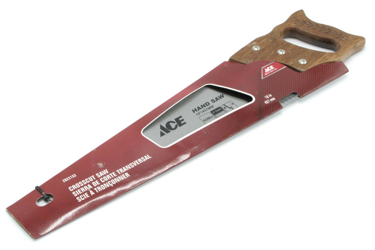 ACE 2822153, Crosscut Wood Hand Saw, 18 Inch