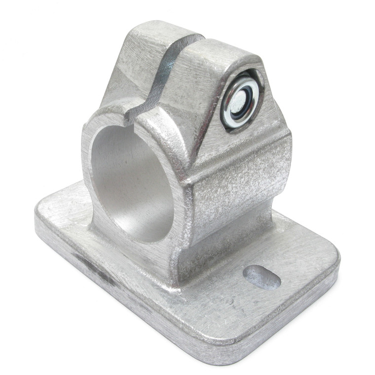Kipp K0479530 Tube Clamp with Flange, Aluminum