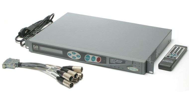 Scopus Tadiran IRD-2520 Digital Satellite Receiver Decoder w/Remote DVB