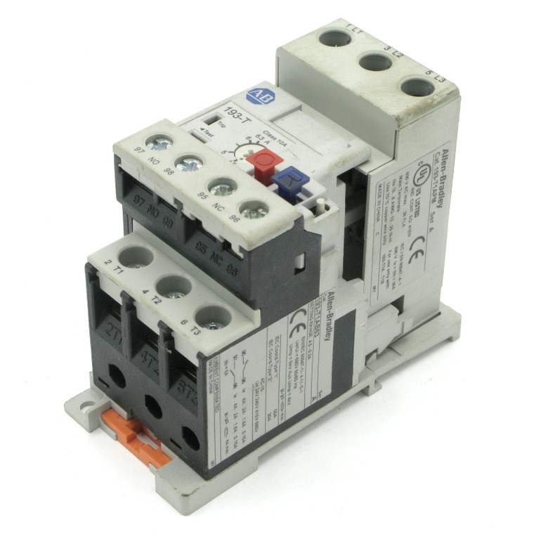 Allen-Bradley 193-T1AB63 T1 MCS Overload Relay, IEC, Bimetallic, 4.5-6.3 Amps