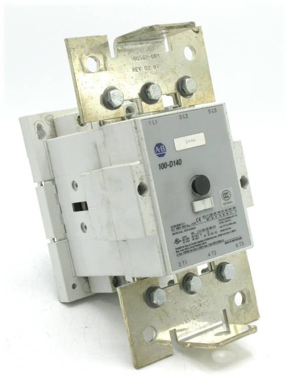 Allen-Bradley 100-D140 600VAC, 140 Amp, 3-Pole Contactor, 120VAC Coil