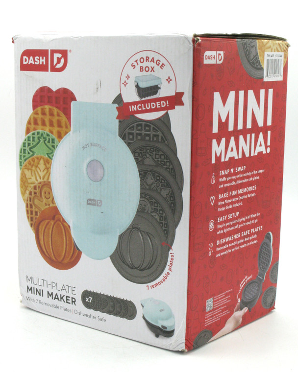 Dash Multi-Plate Mini Maker Waffle Iron