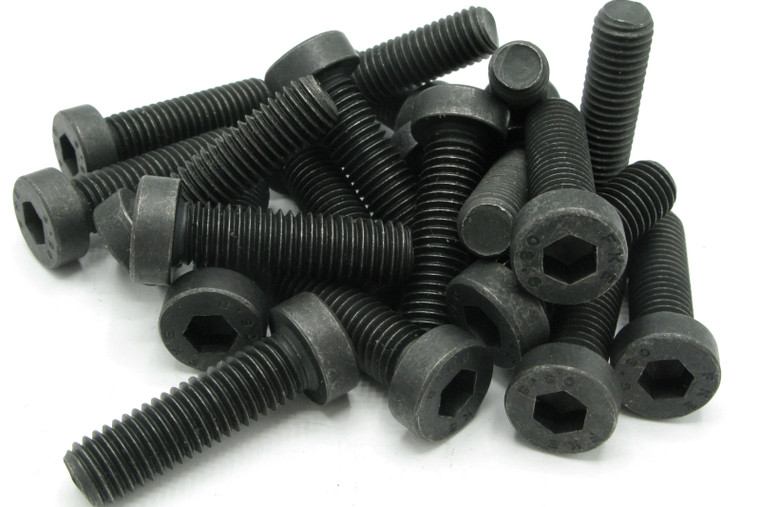 M10 x 35mm Socket Head Cap Screw, Class 8.8, Black, 20pc