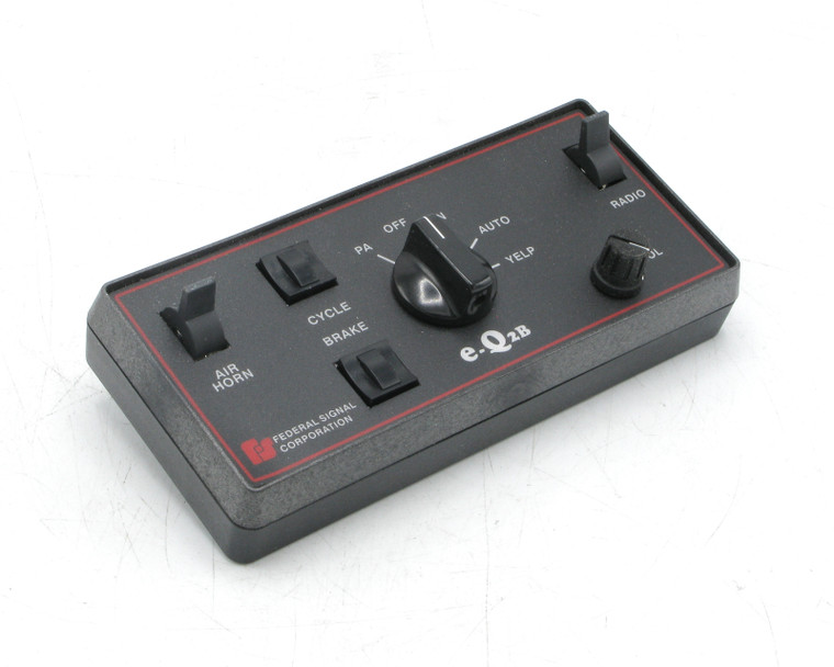 Federal Signal E-Q2B Electric Siren Remote