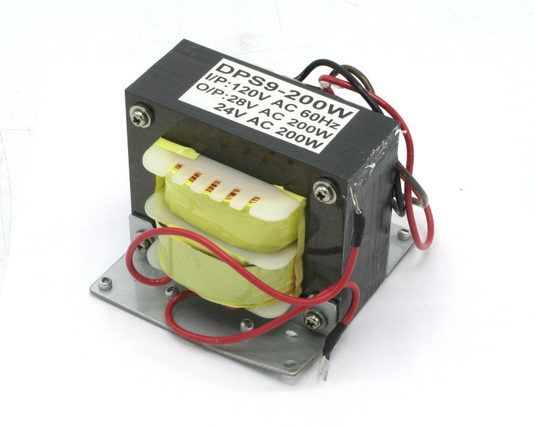 Transformer 120 Volt To 24 / 28 Volt AC, 200 Watt