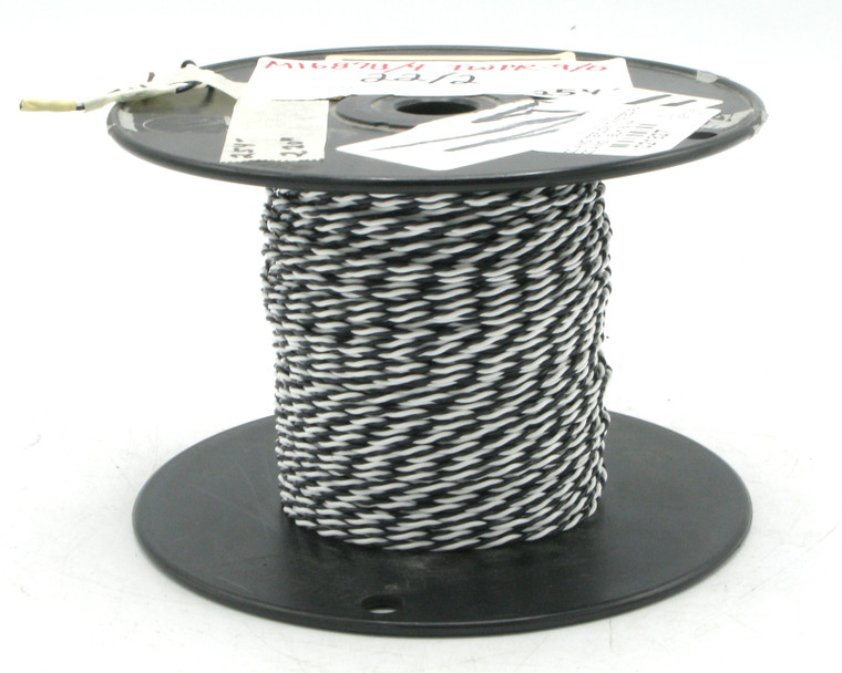 M16878/4-BFE-9/0 22/2 Silver Plated Copper PTFE Jacketed Twisted Pair, 50ft