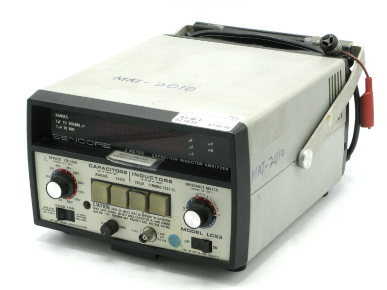 Sencore LC53 Capacitor/Inductor Analyzer