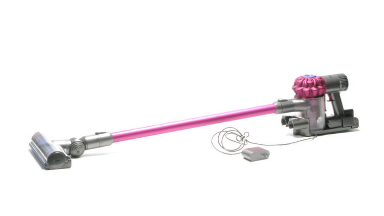 Dyson V6 Cordless Stick Vacuum, Fuchsia and Iron (SV04)