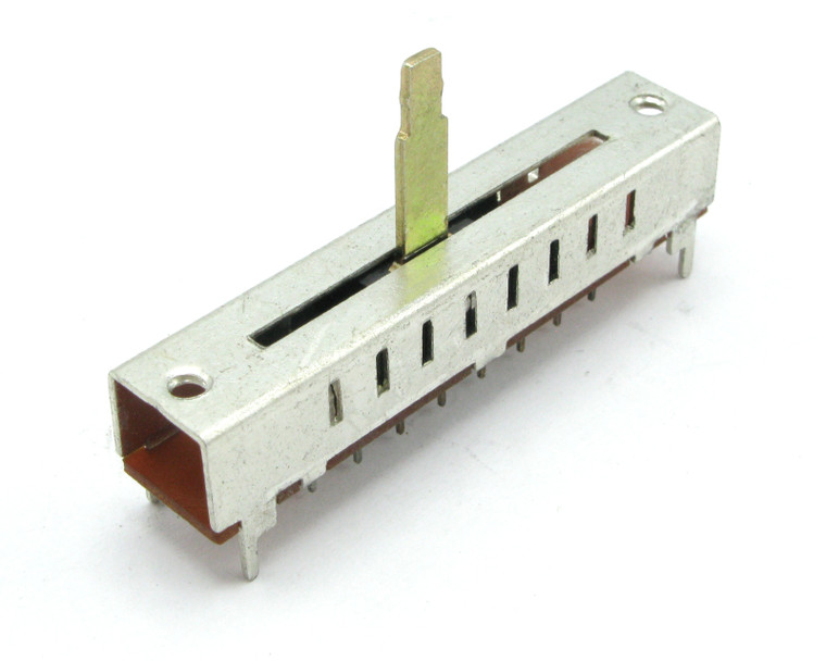 Alcoswitch SL-880 8-position SPST Vertical Slide Switch
