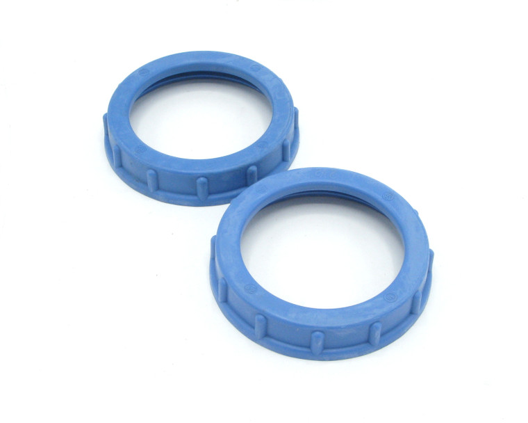 2-1/2in PVC Conduit Compression Ring, Blue, 2pc
