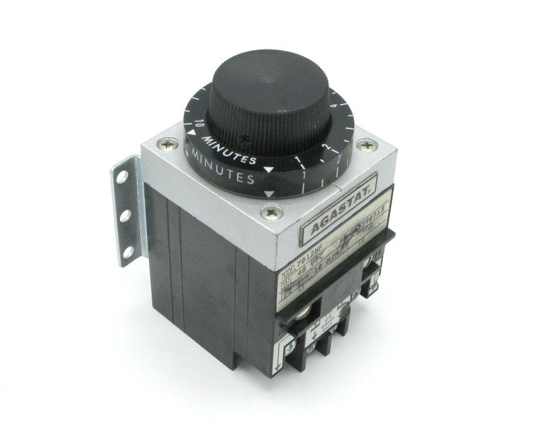 Agastat 7012NF DPDT Time Delay Relay, 10 Amps, 48VDC Coil