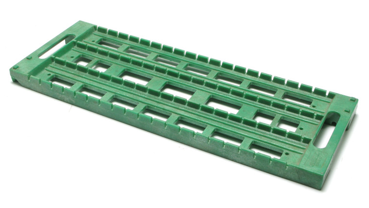 Calmark Series 900 23" x 8-1/2" 20-slot PCB Card Handling Tray