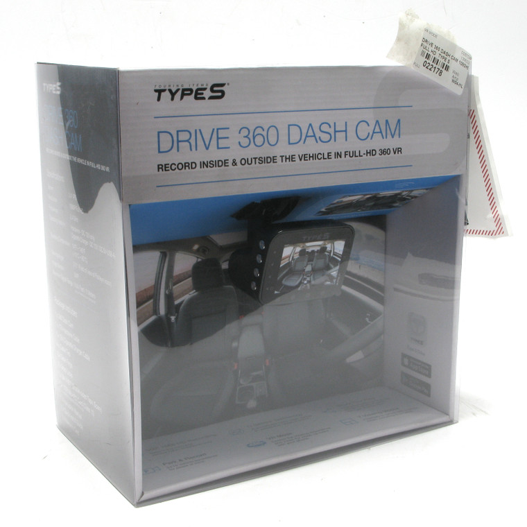 Type S 360 Degree Smart Dash Camera
