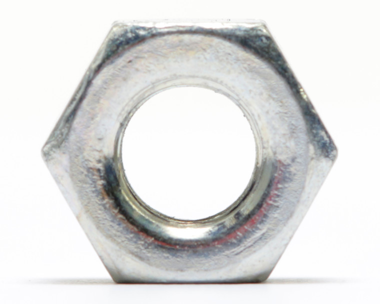 M6 Metric Steel Hex Nut, 100 Piece Lot