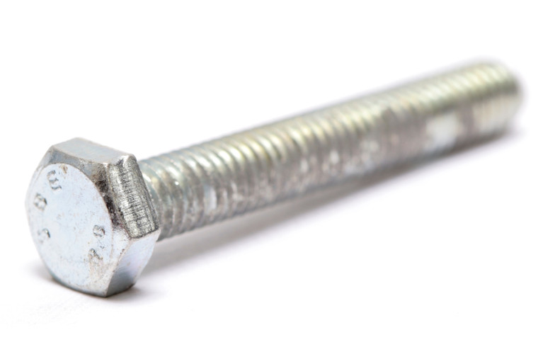 M6 x 40mm Zinc Plated Hex Bolts, 25 Piece Lot
