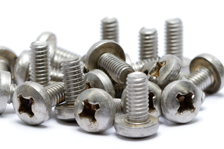 5/16"-18 x 5/8" Stainless Steel Phillips Pan Head Screws, 30pc Lot