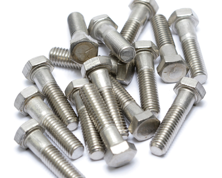 3/8"-16 x 1-1/2" Stainless Steel Hex Bolts, 15pc Lot