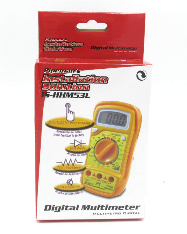 Pipeman's IS-HHM53L Digital Multimeter