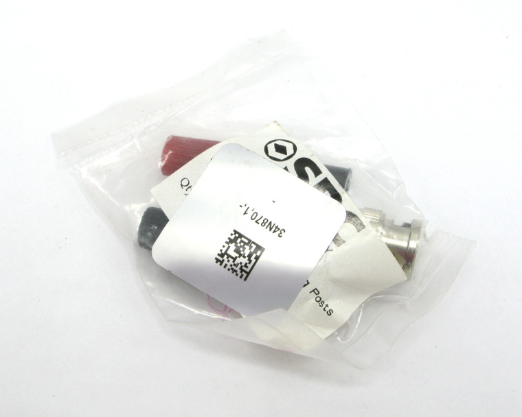 BNC Male to Double Banana Binding Post Jack Adapter, 50Ohm