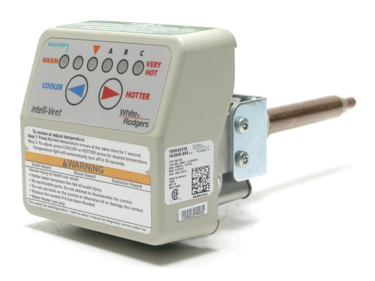 White Rodgers 9005962005 Intelli-vent Thermostat Gas Control for Natural Gas