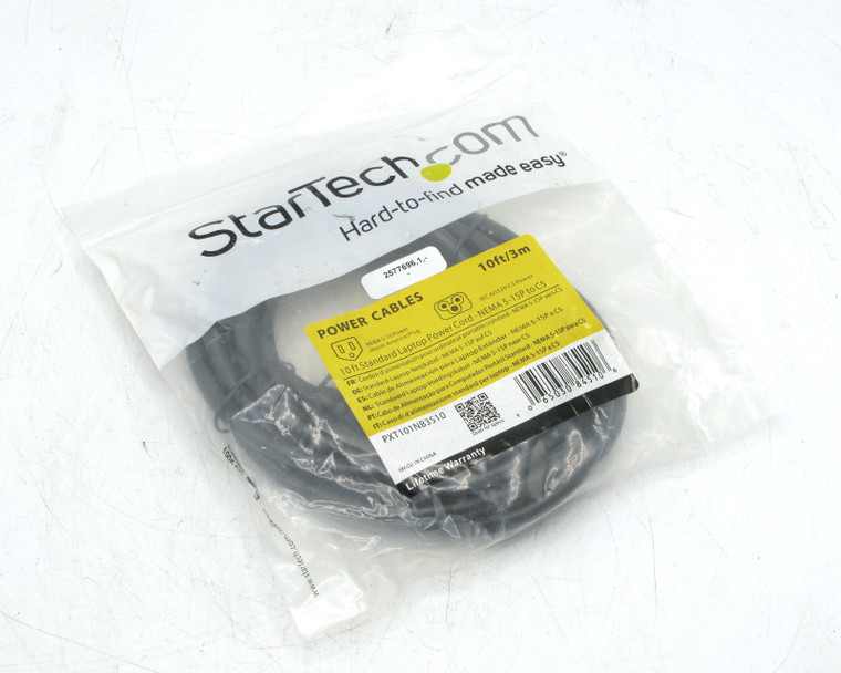 Startech 18/3 Replacement Laptop Power Cord, 10 Foot, Mickey Mouse Style