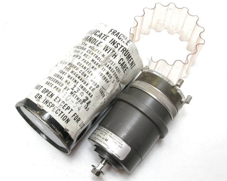 US Navy Bureau of Ordnance Synchro Control Transformer Type 1 HCT Mark 11 Mod 5