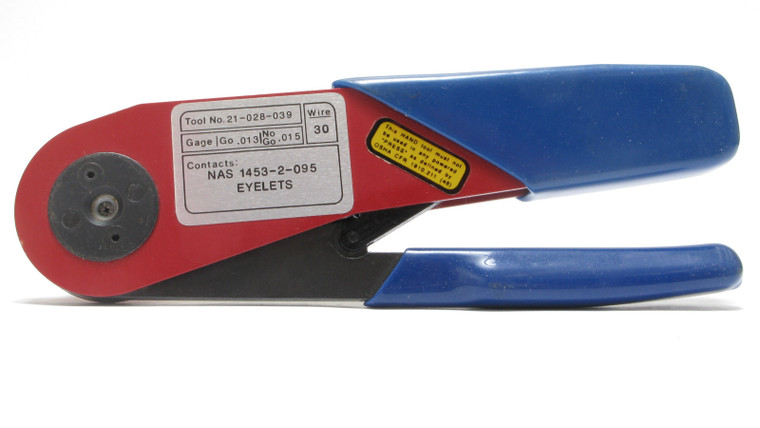 Daniels Manufacturing DMC 21-028-039 Hand Crimp Tool, 30AWG