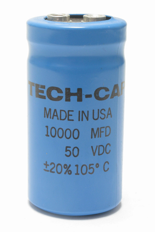 Tech-Cap Aluminum Electrolytic Capacitor, 10000uF, 50VDC, 20%