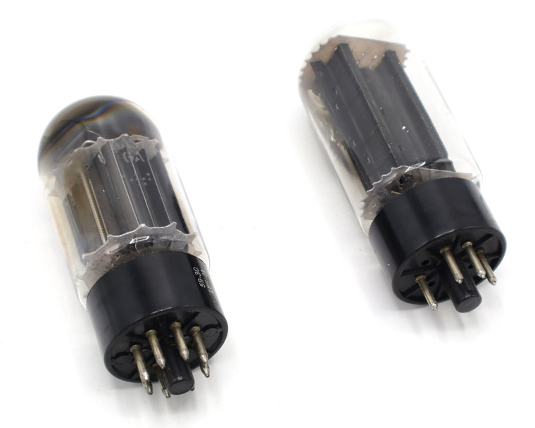 GE Vacuum Tubes 6AS7GA and 5U4GB, Set of 2