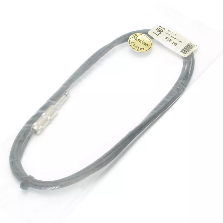 Pro Co RKQ-10 Patch Cable 1/4-inch Mono to Blunt End, 10ft, 9pcs