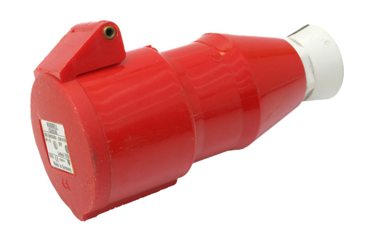 Hubbell C520C6S 240/415VAC 20 Amp Pin & Sleeve Connector Receptacle