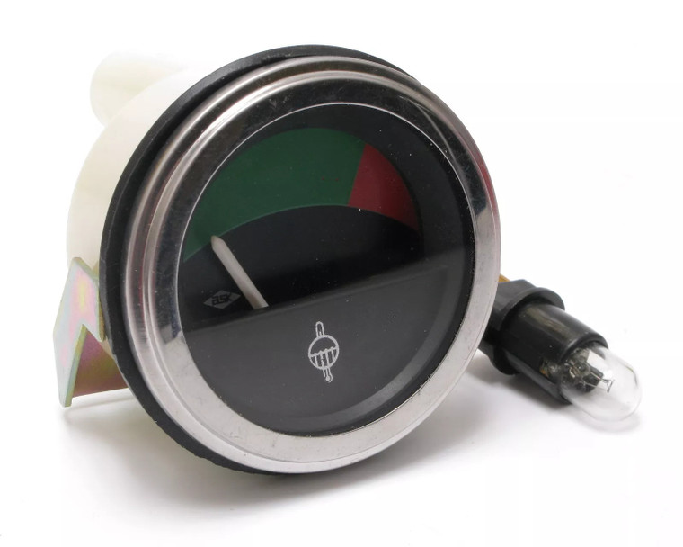 Marine Water Temperature Gauge, 40-120C, Push-On Connector, Color Scale