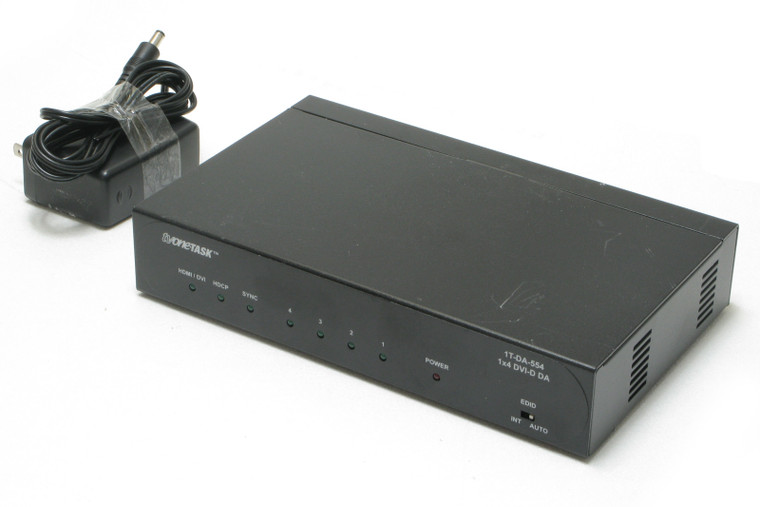 tvONE 1T-DA-554 1x4 DVI Distribution Amp w/HDCP tvONE 1T-DA-554 1x4 DVI Distribution Amp w/HDCP