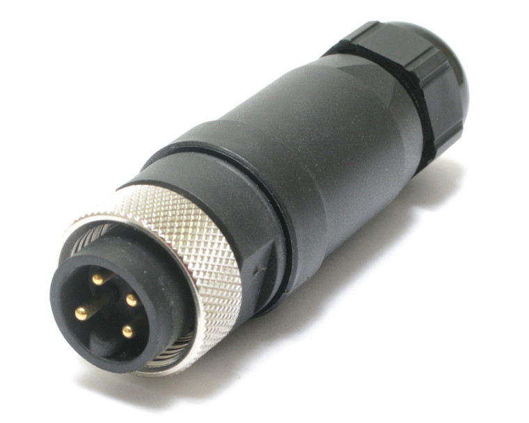 Molex 845200002 Mini 4-P Male Field Attachable Connector, 5pcs