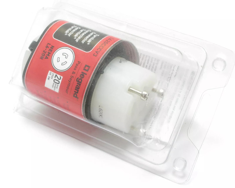 Legrand Pass & Seymour L620CCCV3 L6-20R 250V 20 Amp Turnlok Socket