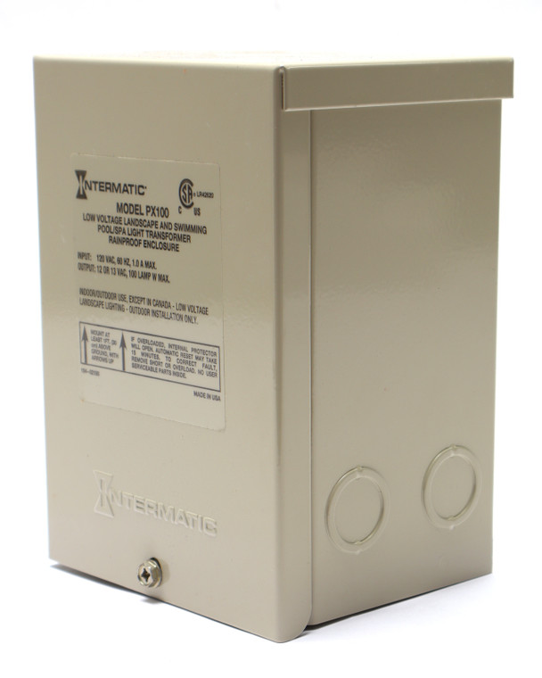 Intermatic PX 100 Low Voltage Transformer, 12 Volt AC