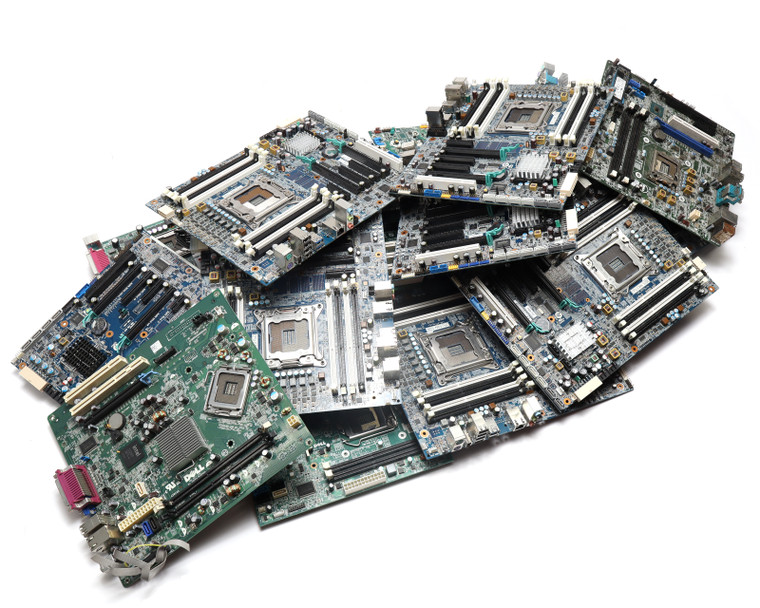 Used Motherboards for Gold Scrap, 28 Pounds Total Weight