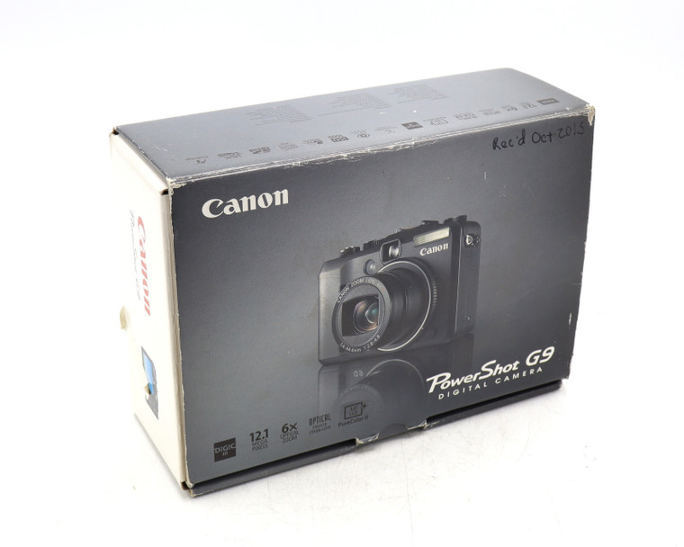 Canon Powershot G9 Camera
