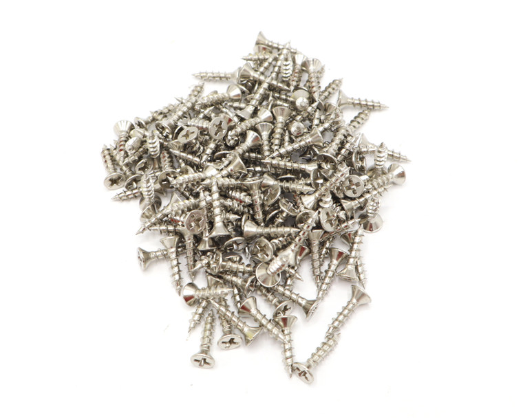 #6 x 5/8" Phillips Flat Head Wood Screw, 50 Piece Lot