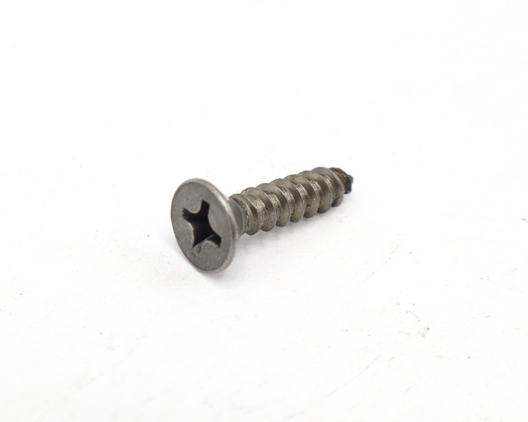 #6 x 1/2" Phillips Flathead Screw, Black, 75 Piece Lot